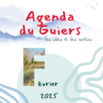 couverture de l'agenda du Guiers mois de février 2025