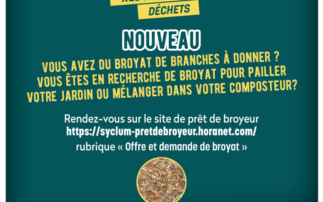 échange broyat